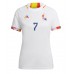 Camisa de Futebol Bélgica Kevin De Bruyne #7 Equipamento Secundário Mulheres Mundo 2022 Manga Curta